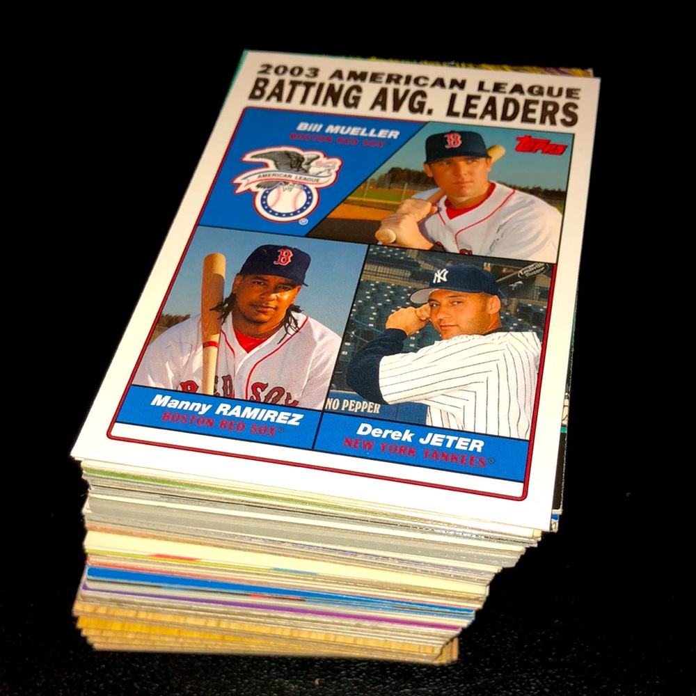 New York Yankees Baseball Lot - 100+ cards *Derek Jeter*